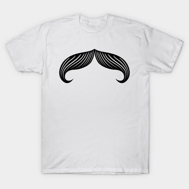 Moustache T-Shirt by SWON Design